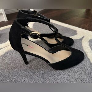 JustFab Black Heels